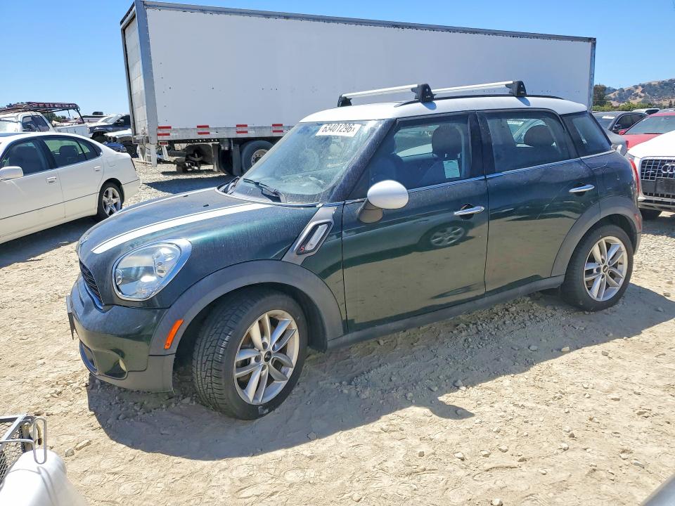 2012 Mini Cooper VIN WMWZC5C56CWL57409 COPART salvage auction — MECHANICAL, Ca - Dis/Dlr/Exp Only Clean Title, sold $600 on 2026-08-04 (photo 1)