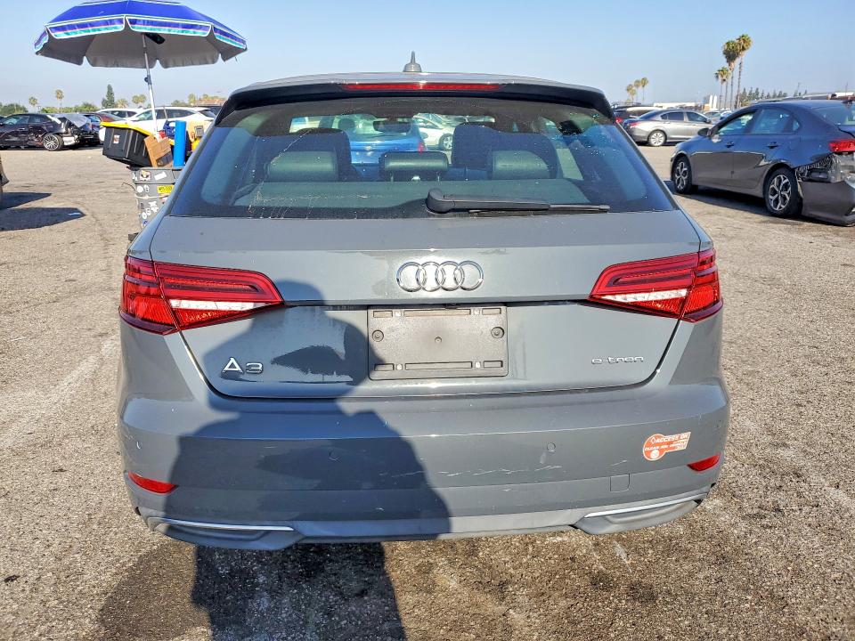 2017 Audi A3 VIN WAUTPBFF0HA036421 COPART salvage auction — REAR END, Salvage Title, sold $60 on 2026-07-24 (photo 6)