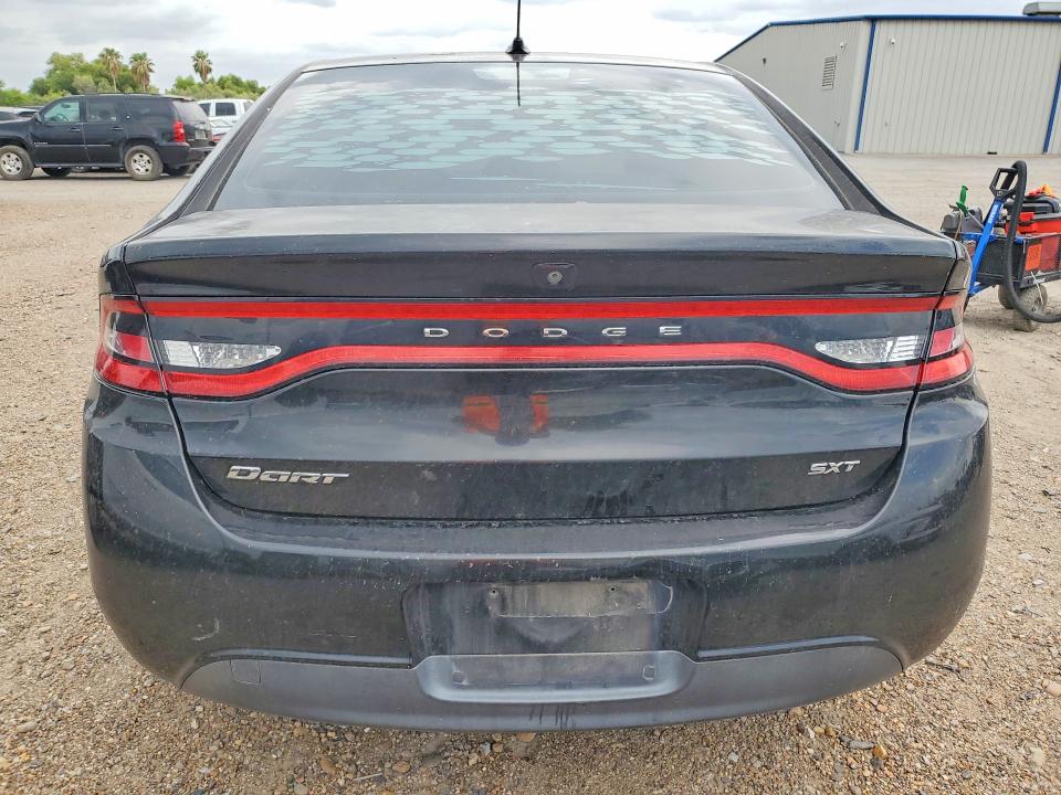 2016 Dodge Dart VIN 1C3CDFBB9GD645529 COPART salvage auction — SIDE, Tx - Salvage Vehicle Title, sold $500 on 2026-07-29 (photo 6)