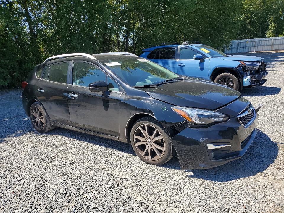 2019 Subaru Impreza VIN 4S3GTAU60K3717414 COPART salvage auction — FRONT END, Wa - Bill Of Sale, sold $1,600 on 2026-07-27 (photo 4)