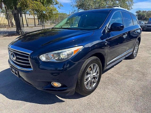 2015 Infiniti Qx60 VIN 5N1AL0MM5FC537782 COPART salvage auction — WATER/FLOOD, Fl - Cert Of Title-Slvg Rebld Flood (P), sold $4,600 on 2026-08-21 (photo 1)
