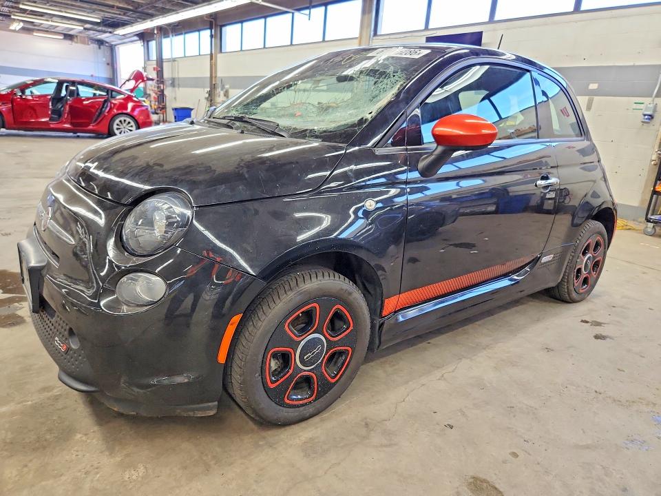 2013 Fiat 500 VIN 3C3CFFGE9DT663239 COPART salvage auction — MECHANICAL, Il - Certificate Of Title, sold $550 on 2026-08-03 (photo 1)