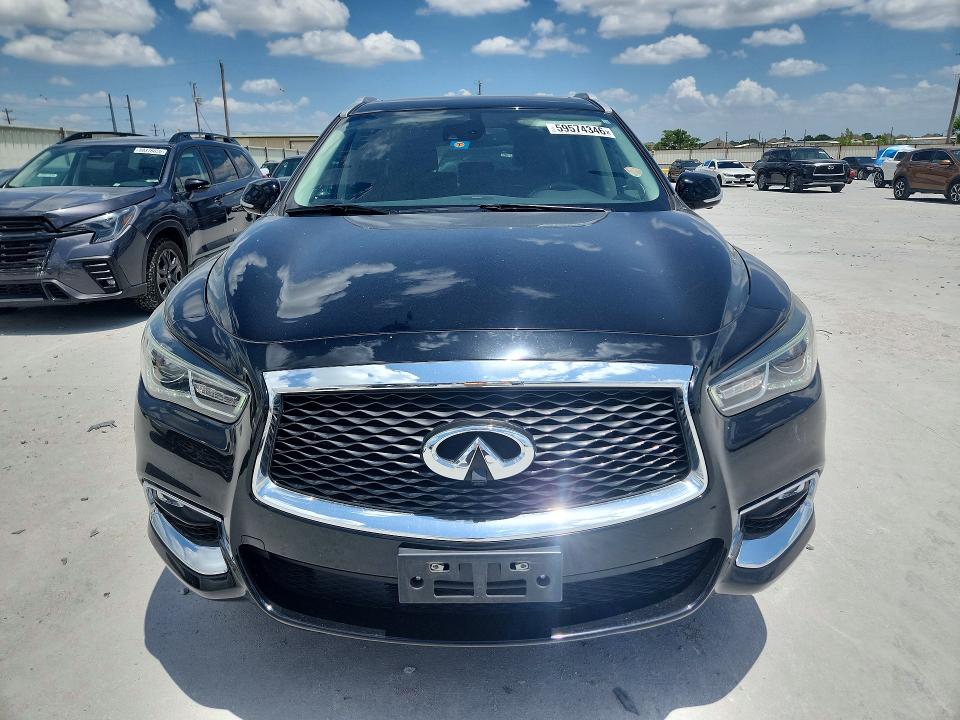 2019 Infiniti Qx60 VIN 5N1DL0MN0KC523868 COPART salvage auction — SIDE, Tx - Salvage Vehicle Title, sold $7,000 on 2026-07-10 (photo 5)
