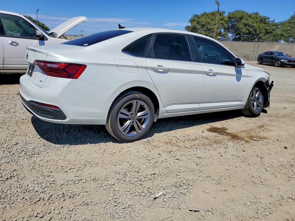 2023 Volkswagen Jetta VIN 3VW7M7BUXPM061999 COPART salvage auction — FRONT END, CA - SALVAGE CERTIFICATE, sold $7,700 on 2026-09-08 (photo 3)