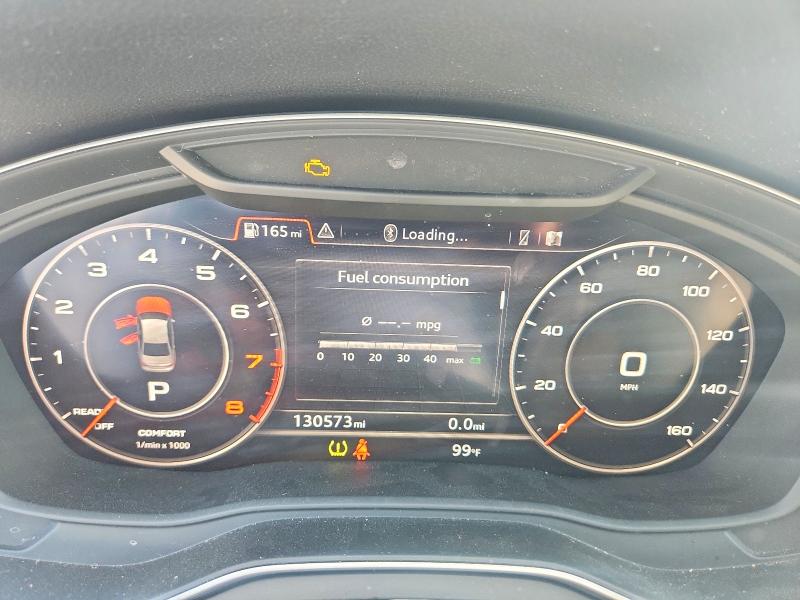 2017 Audi A4 VIN WAUENAF44HN025213 COPART salvage auction — NORMAL WEAR, Tx - Certificate Of Title, sold $3,600 on 2026-07-21 (photo 9)