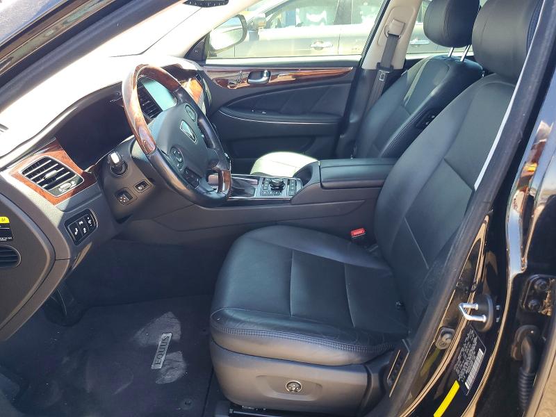 2016 Hyundai Equus VIN KMHGH4JH3GU105794 COPART salvage auction — FRONT END, AZ - CERT OF TITLE - SALVAGE, sold $1,600 on 2026-07-24 (photo 7)