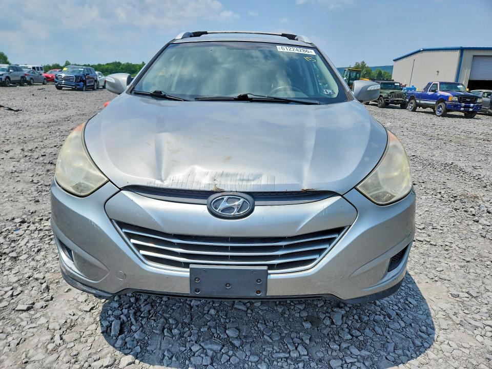 2012 Hyundai Tucson VIN KM8JUCAC4CU520682 COPART salvage auction — FRONT END, PA - CERT OF TITLE, sold $500 on 2026-07-22 (photo 5)