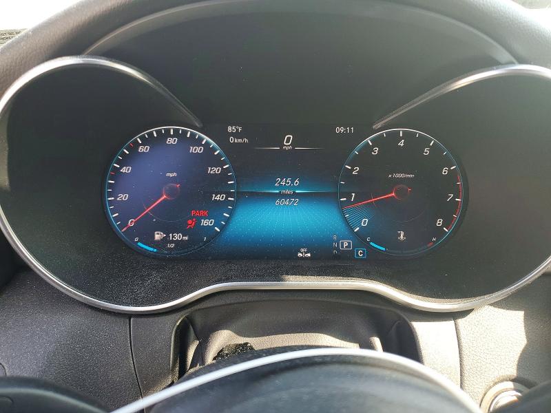 2021 Mercedes-benz C-klasse VIN W1KWF8EB9MR634366 COPART salvage auction — FRONT END, Nj - Cert Of Title-Salvage, sold $11,950 on 2026-08-24 (photo 9)