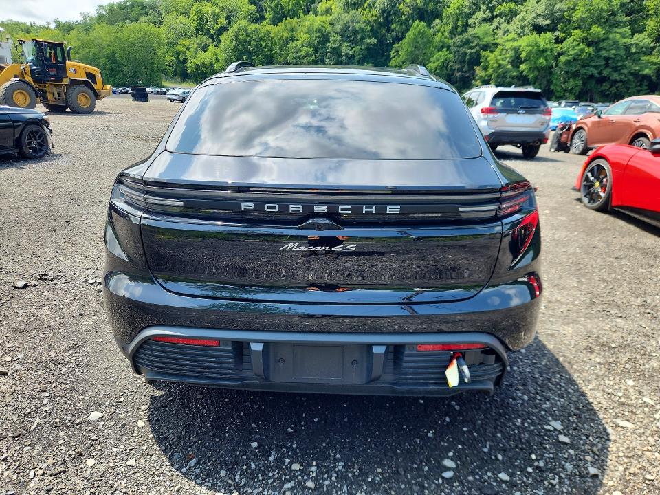 2025 Porsche Macan VIN WP1AB2XA9SL153661 COPART salvage auction — FRONT END, Ny - Mv-907A Salvage Certificate, sold $35,500 on 2026-08-03 (photo 6)