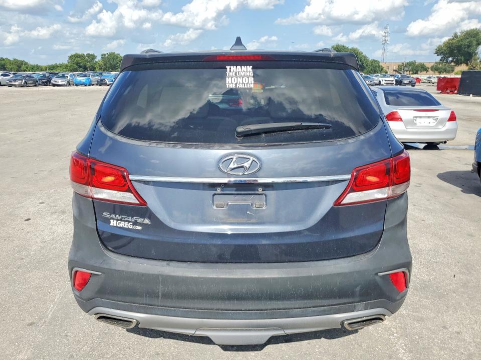 2017 Hyundai Santa fe VIN KM8SM4HF6HU223639 COPART salvage auction — MINOR DENT/SCRATCHES, FL - CERTIFICATE OF TITLE, sold $1,200 on 2026-07-21 (photo 6)