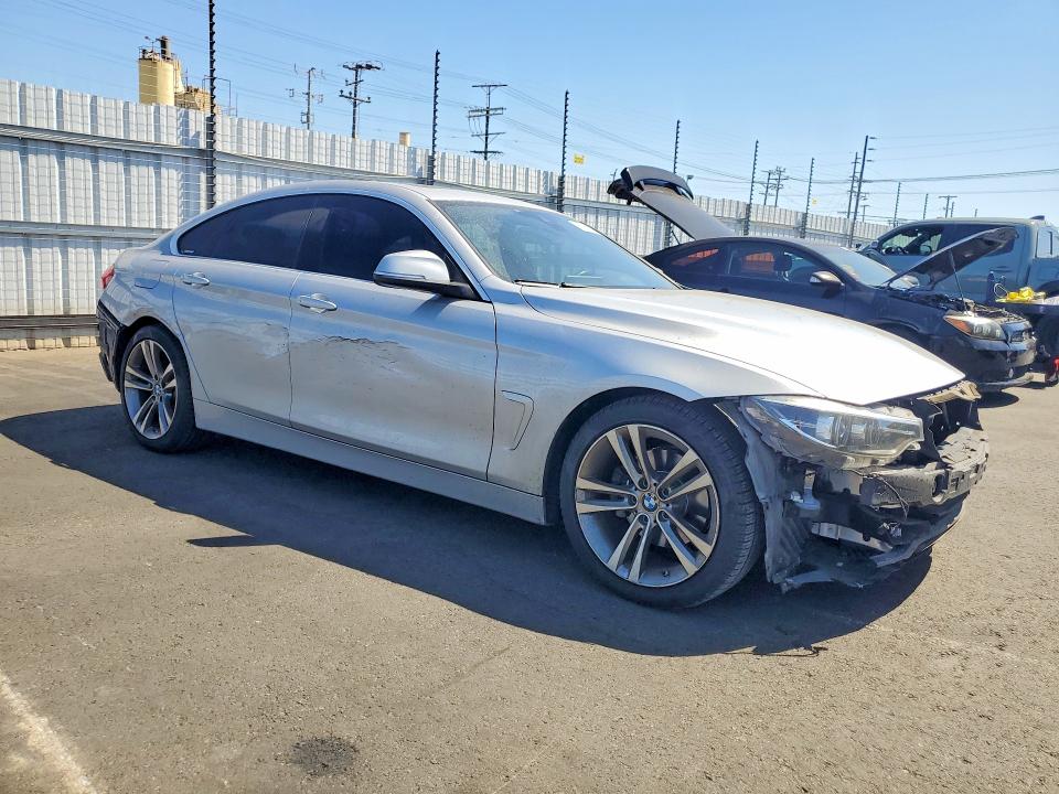 2019 BMW 4er VIN WBA4J1C58KBM13266 COPART salvage auction — FRONT END, Ca - Salvage Certificate, sold $5,200 on 2026-08-10 (photo 4)
