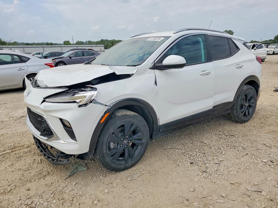 2024 Buick Encore VIN KL4AMESL8RB160846 COPART salvage auction — FRONT END, Ks - Certificate Of Title (P), sold $8,600 on 2026-07-28 (photo 1)