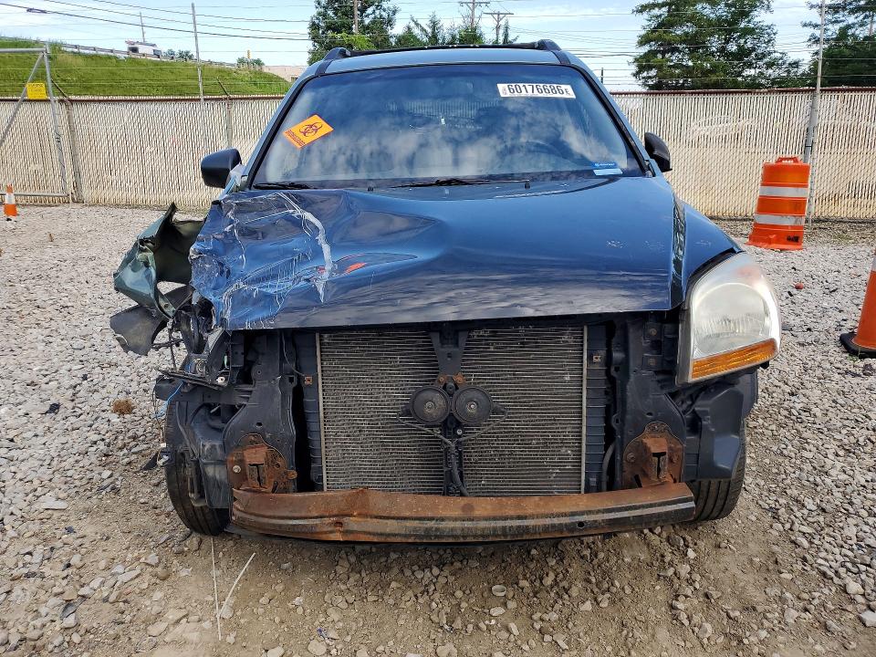 2008 Kia Sportage VIN KNDJF724X87458871 COPART salvage auction — FRONT END, Oh - Cert Of Title-Salvage, sold $225 on 2026-07-22 (photo 5)