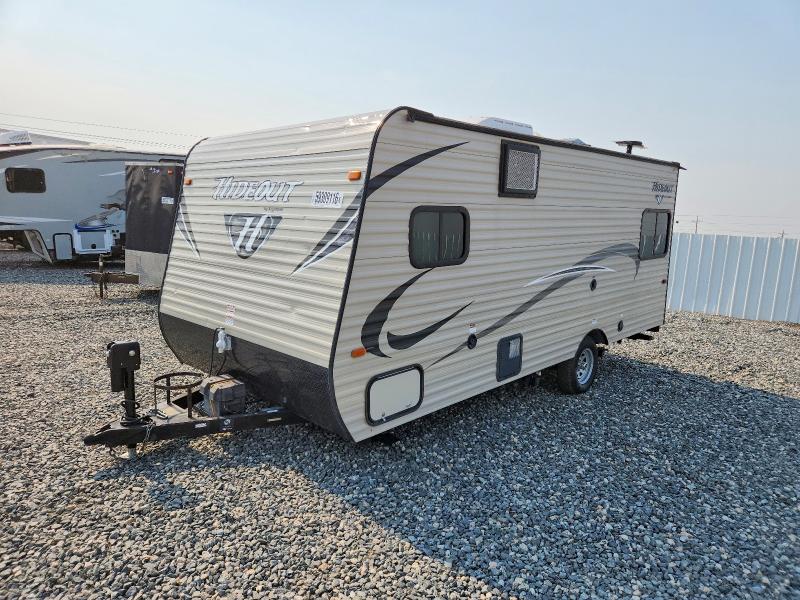 2017 Keystone rv Hideout VIN 4YDT17711HW204832 COPART salvage auction — HAIL, CO - CERTIFICATE OF TITLE, sold $3,100 on 2026-07-28 (photo 2)