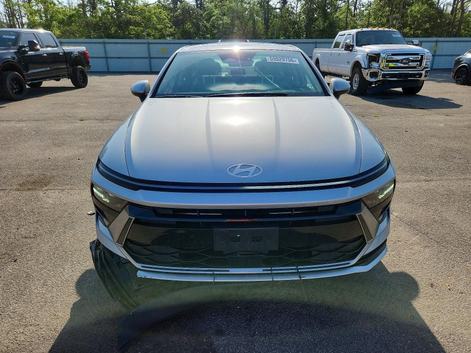 2024 Hyundai Sonata VIN KMHL14JA4RA379919 COPART salvage auction — SIDE, NY - MV-907A SALVAGE CERTIFICATE, sold $8,400 on 2026-07-27 (photo 5)