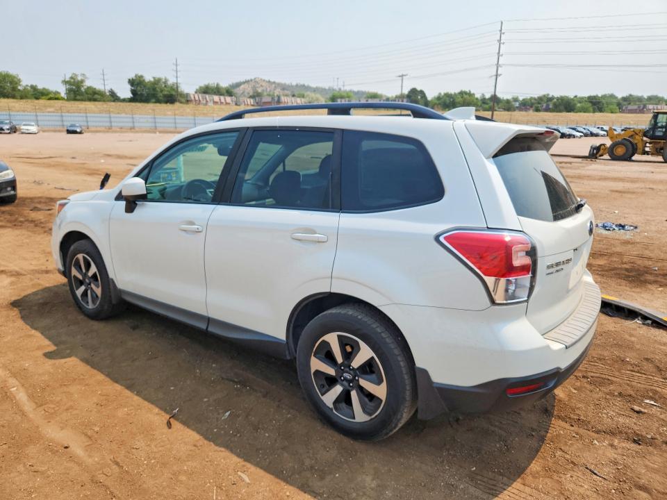2017 Subaru Forester VIN JF2SJAGC5HH579724 COPART salvage auction — HAIL, Co - Certificate Of Title, sold $5,900 on 2026-07-20 (photo 2)