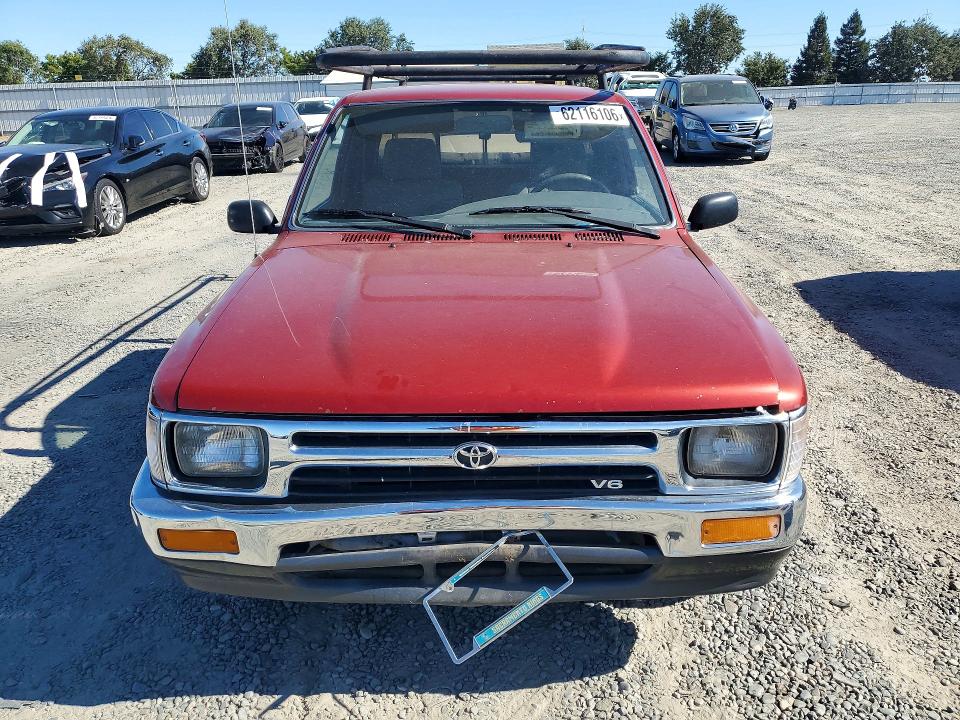 1993 Toyota Pickup VIN JT4VN93G7P5034244 COPART salvage auction — FRONT END, CA - DIS/DLR/EXP ONLY CLEAN TITLE (P), sold $250 on 2026-07-28 (photo 5)