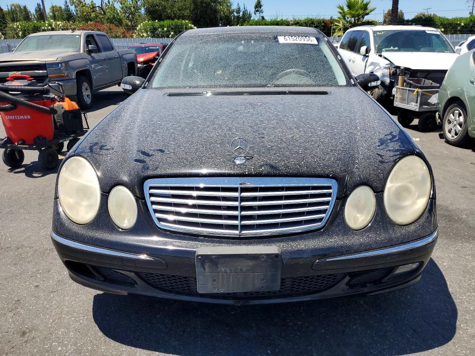 2005 Mercedes-benz E-klasse VIN WDBUF65J25A660996 COPART salvage auction — VANDALISM, Ca - Salvage Certificate, sold $125 on 2026-08-06 (photo 5)