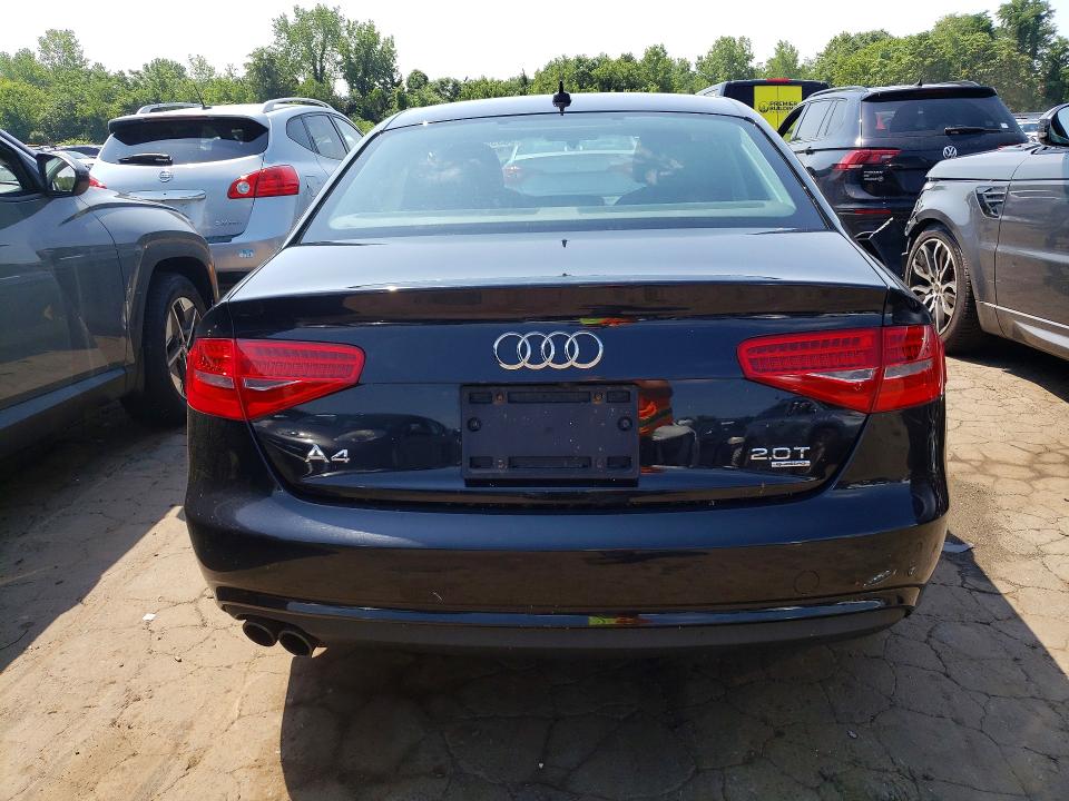 2013 Audi A4 VIN WAUFFAFL9DN026215 COPART salvage auction — FRONT END, Ct - Cert Of Title-Salvage, sold $1,000 on 2026-07-10 (photo 6)