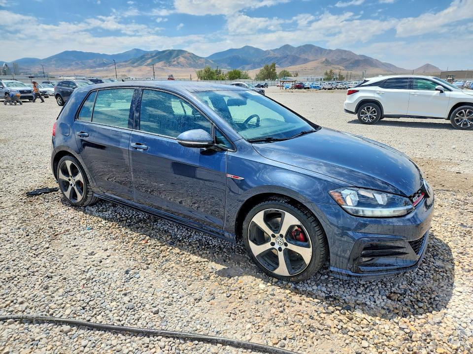 2018 Volkswagen Gti VIN 3VW447AU4JM281988 COPART salvage auction — REAR END, Ut - Salvage Certificate, sold $7,500 on 2026-08-28 (photo 4)