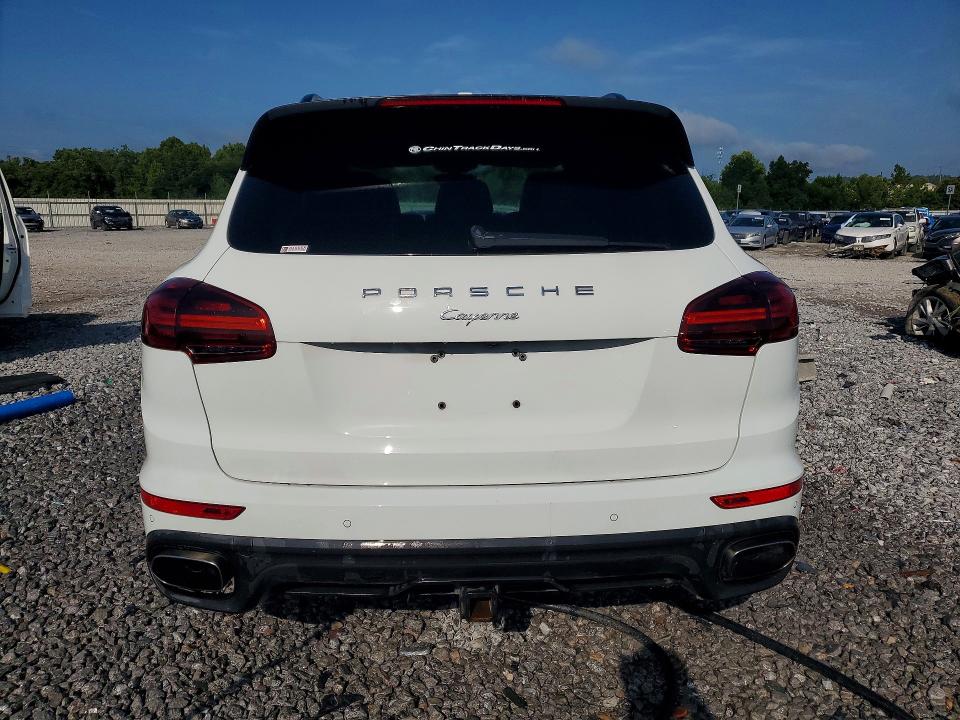 2015 Porsche Cayenne VIN WP1AF2A28FLA37480 COPART salvage auction — FRONT END, Al - Cert Of Title-Salvage Title, sold $7,600 on 2026-08-18 (photo 6)