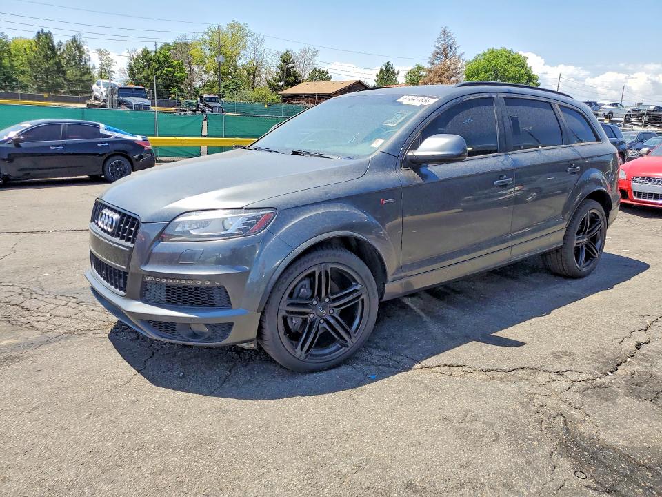2015 Audi Q7 VIN WA1DGAFE5FD019404 COPART salvage auction — MECHANICAL, OH - DIS/DLR/EXP ONLY CLEAN TITLE, sold $375 on 2026-08-20 (photo 1)