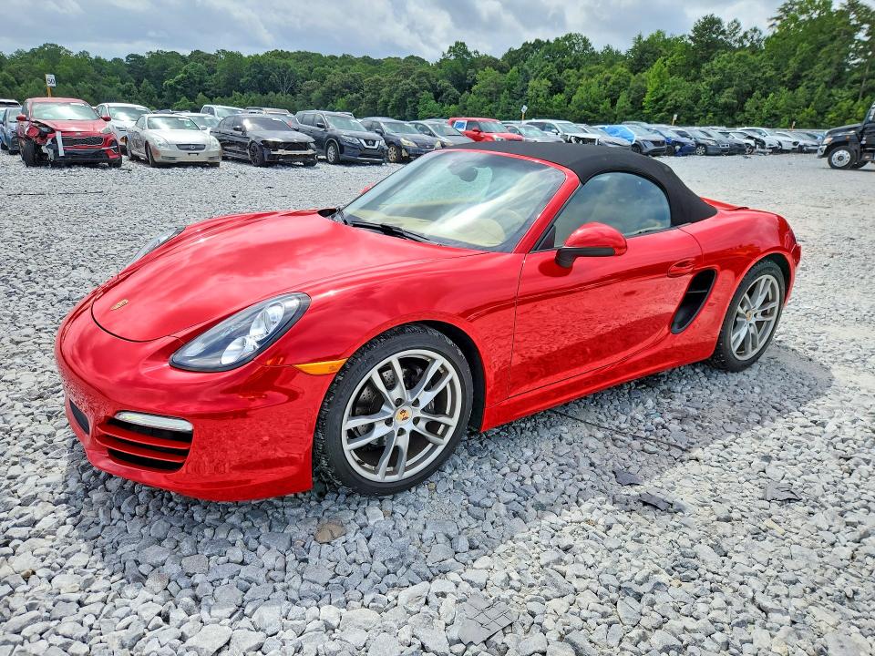 2013 Porsche Boxster VIN WP0CA2A88DS114235 — COPART salvage auction photo