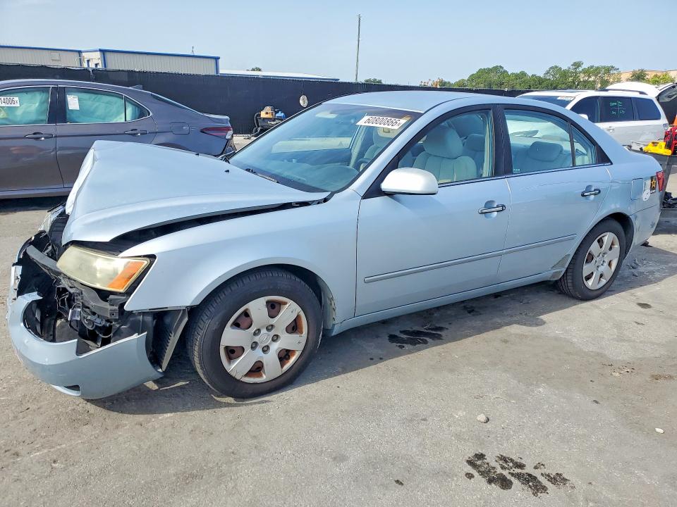 2007 Hyundai Sonata VIN 5NPET46C57H234217 COPART salvage auction — FRONT END, Fl - Cert Of Title Slvg Rebuildable, sold $375 on 2026-07-28 (photo 1)