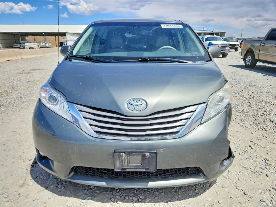 2012 Toyota Sienna VIN 5TDYK3DC7CS278589 COPART salvage auction — FRONT END, CO - PUBLIC - SALVAGE TITLE (P), sold $2,650 on 2026-07-16 (photo 5)