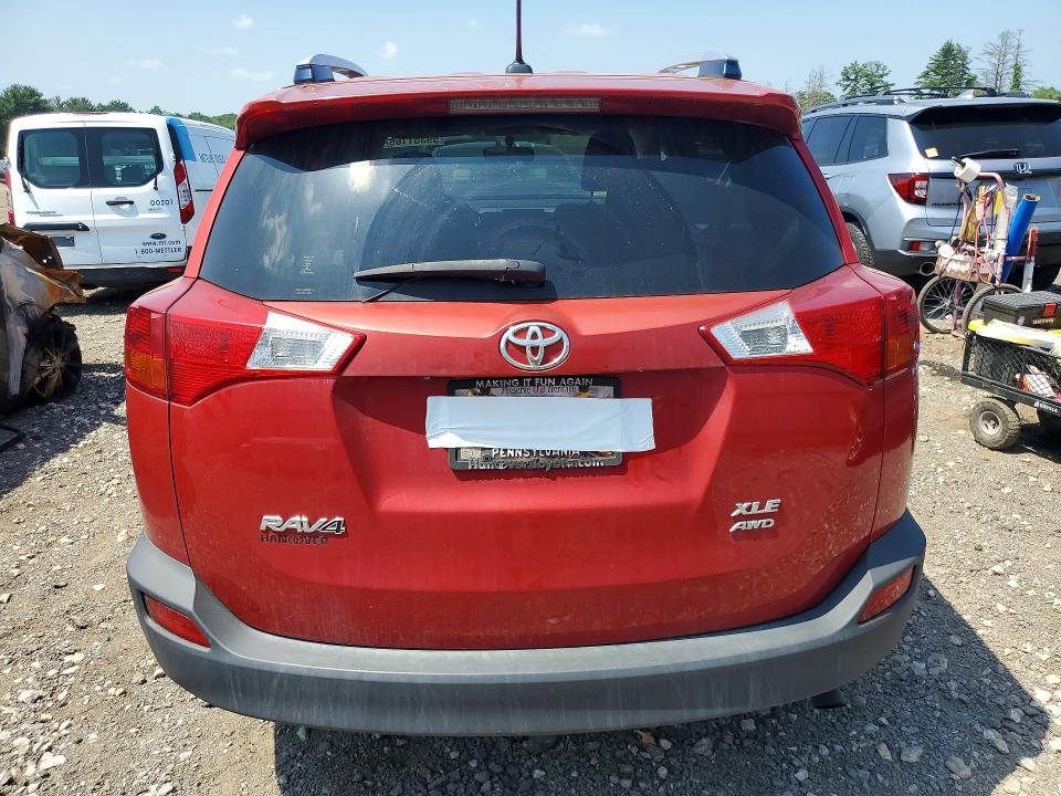 2015 Toyota Rav4 VIN JTMRFREV9FD097666 COPART salvage auction — FRONT END, PA - CERTIFICATE OF SALVAGE, sold $4,950 on 2026-07-27 (photo 6)