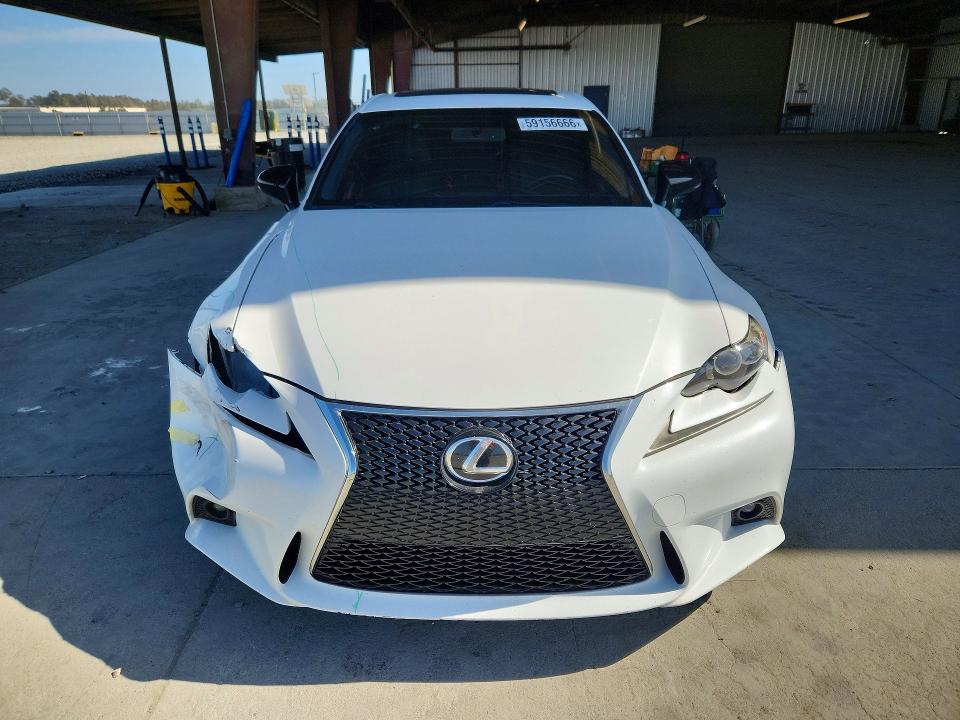 2015 Lexus Is VIN JTHBF1D21F5063613 COPART salvage auction — FRONT END, Ca - Salvage Certificate, sold $3,000 on 2026-07-13 (photo 5)