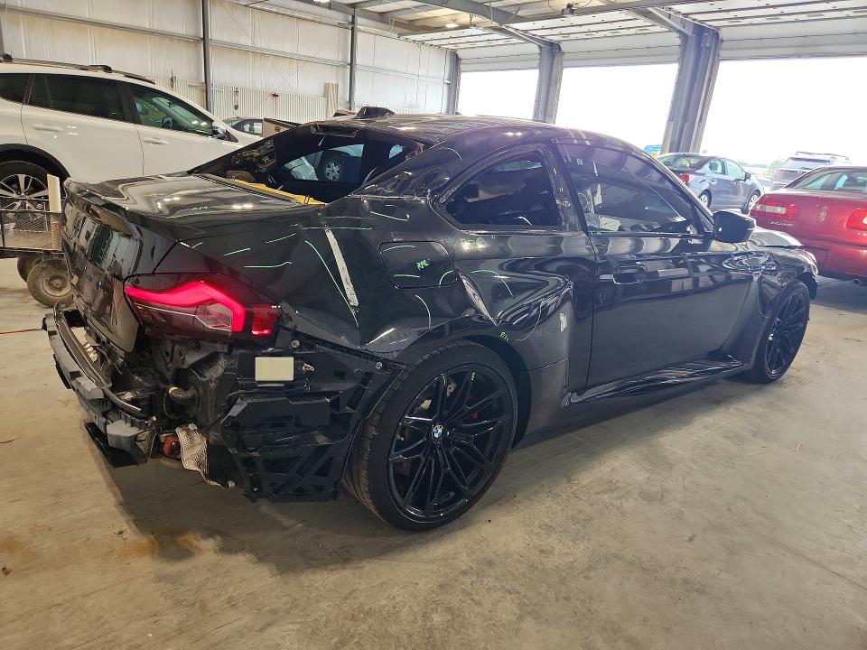 2024 BMW M2 VIN 3MF13DM04R8E80346 COPART salvage auction — STRIPPED, NE - CERT OF TITLE-SALVAGE, sold $21,400 on 2026-09-01 (photo 3)