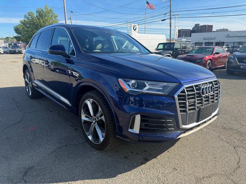 2021 Audi Q7 VIN WA1LXAF72MD014929 — COPART salvage auction photo