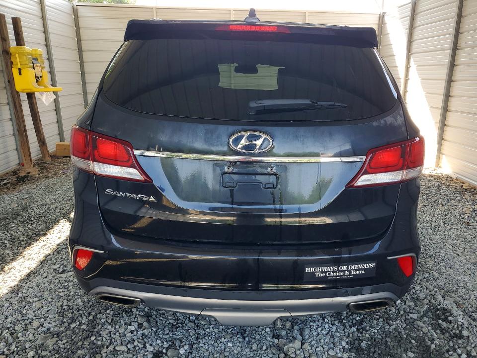 2017 Hyundai Santa fe VIN KM8SN4HF7HU229298 COPART salvage auction — MECHANICAL, SC - CERTIFICATE OF TITLE, sold $1,100 on 2026-07-21 (photo 6)