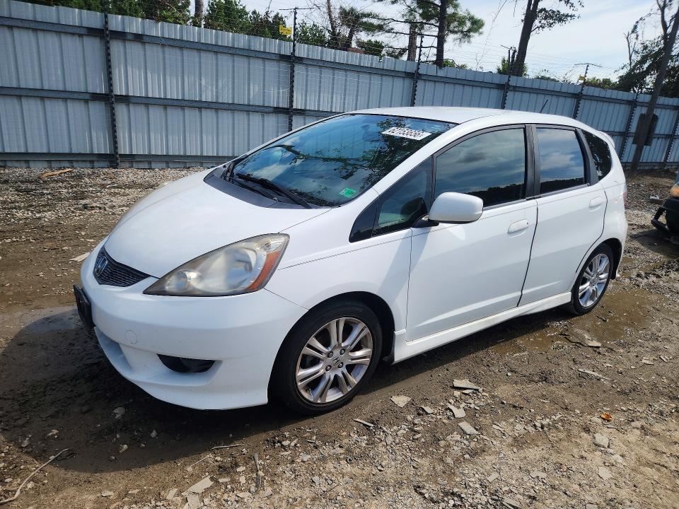 2010 Honda Fit VIN JHMGE8H43AS015022 COPART salvage auction — NORMAL WEAR, Va - Certificate Of Title, sold $1,150 on 2026-07-28 (photo 1)