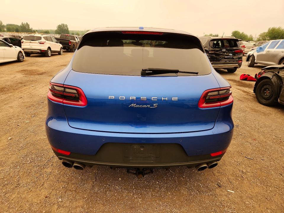 2016 Porsche Macan VIN WP1AB2A57GLB44771 COPART salvage auction — VANDALISM, On - Permit No Brand - Fit (P), sold $5,200 on 2026-07-28 (photo 6)