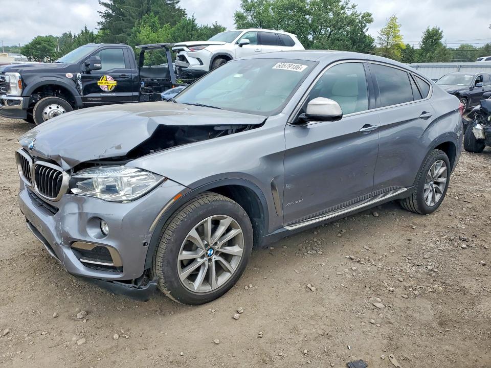 2019 BMW X6 VIN 5UXKU2C57K0Z63219 — COPART salvage auction photo