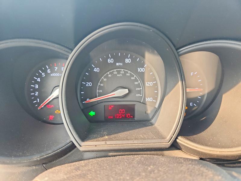 2012 Kia Rio VIN KNADM5A36C6040934 COPART salvage auction — REAR END, Ny - Mv-907A Salvage Certificate, sold $325 on 2026-07-28 (photo 9)