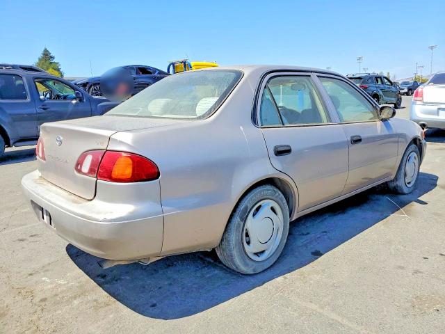 1998 Toyota Corolla VIN 1NXBR12E6WZ074100 COPART salvage auction — REAR END, CA - SALVAGE CERTIFICATE, sold $125 on 2026-07-10 (photo 3)