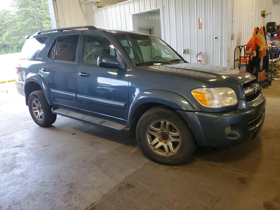 2006 Toyota Sequoia VIN 5TDBT48A36S268325 COPART salvage auction — FRONT END, MN - CERTIFICATE OF TITLE, sold $250 on 2026-07-09 (photo 4)