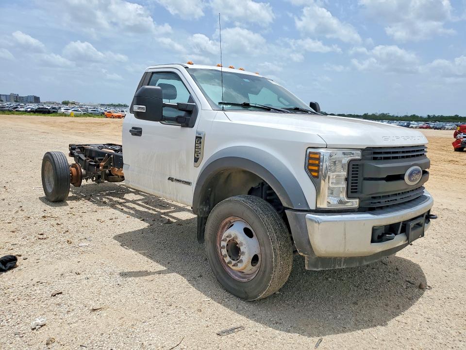 2019 Ford F550 VIN 1FDUF5GT4KEF21351 COPART salvage auction — REAR END, TX - CERTIFICATE OF TITLE (P), sold $7,600 on 2026-07-27 (photo 4)