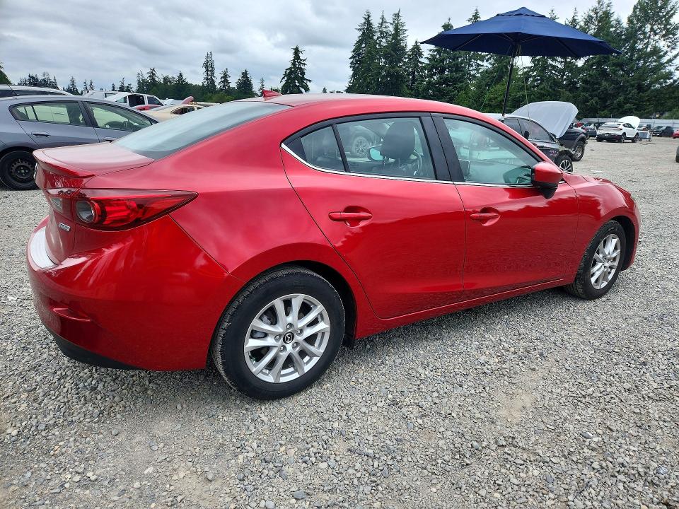 2016 Mazda 3 VIN JM1BM1X78G1300282 COPART salvage auction — FRONT END, Wa - Bill Of Sale, sold $2,150 on 2026-07-28 (photo 3)
