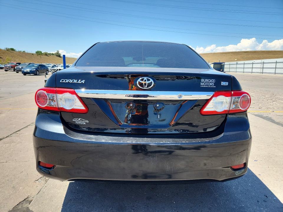 2013 Toyota Corolla VIN 2T1BU4EE0DC091632 COPART salvage auction — UNDERCARRIAGE, Co - Certificate Of Title, sold $1,750 on 2026-07-29 (photo 6)