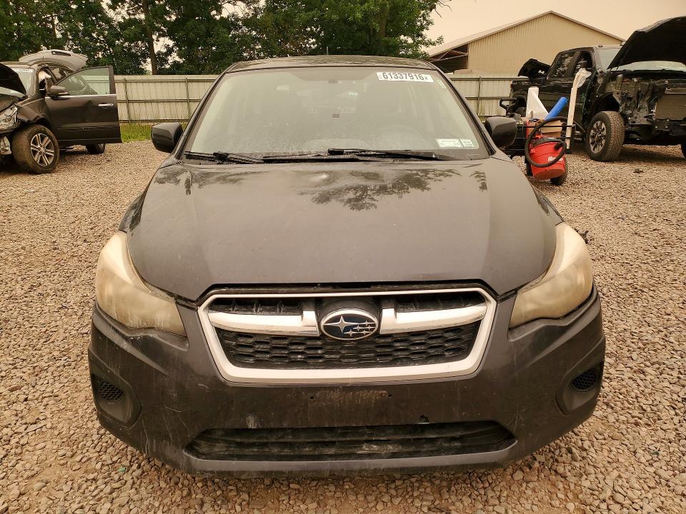 2012 Subaru Impreza VIN JF1GPAC69CH226775 COPART salvage auction — ENGINE BURN, Ny - Mv-907A Salvage Certificate, sold $400 on 2026-07-27 (photo 5)