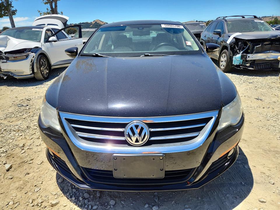 2010 Volkswagen Cc VIN WVWHP7AN6AE541480 COPART salvage auction — MINOR DENT/SCRATCHES, Ca - Dis/Dlr/Exp Only Clean Title, sold $550 on 2026-07-30 (photo 5)