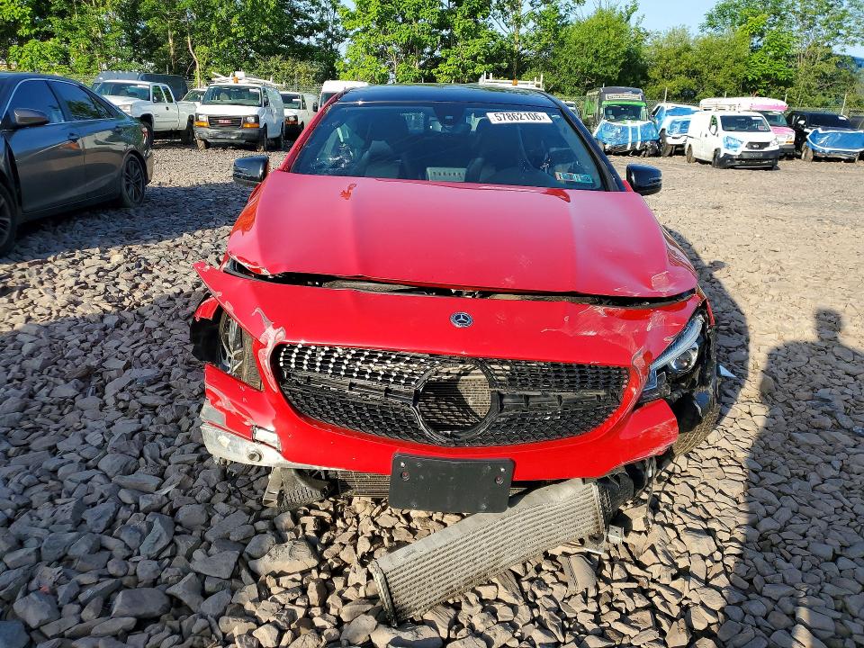 2019 Mercedes-benz Cla-klasse VIN WDDSJ4GB7KN712361 COPART salvage auction — FRONT END, Pa - Cert Of Salv-R=Reconstructed, sold $800 on 2026-07-22 (photo 5)