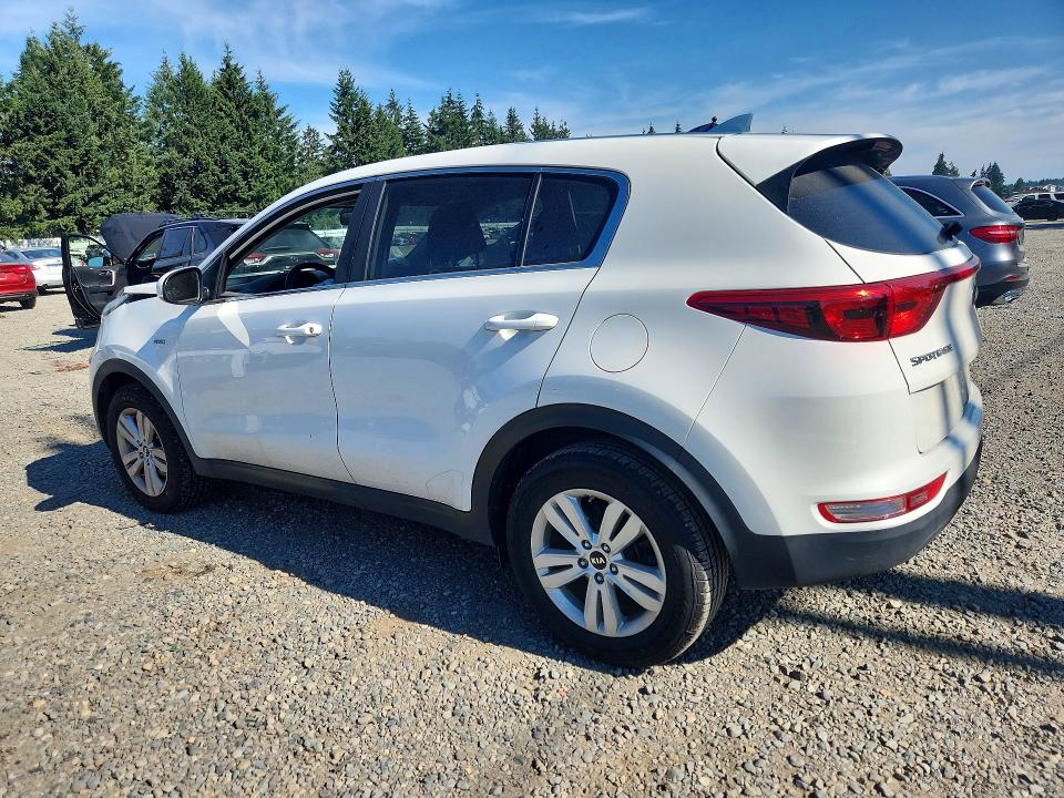 2017 Kia Sportage VIN KNDPMCAC7H7207775 COPART salvage auction — FRONT END, Wa - Bill Of Sale, sold $2,950 on 2026-07-25 (photo 2)