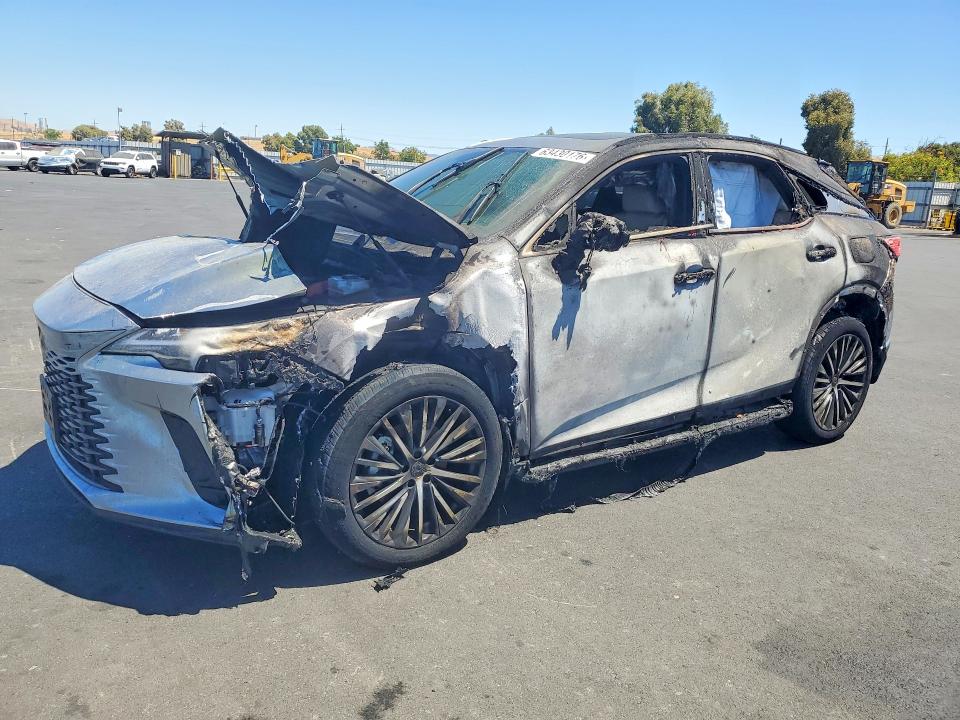2025 Lexus Rx 350h VIN 2T2BBMCA4SC074413 — COPART salvage auction photo