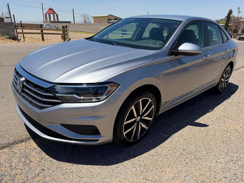 2019 Volkswagen Jetta VIN 3VWC57BU5KM241718 COPART salvage auction — MINOR DENT/SCRATCHES, Tx - Cert Of Title-Rebuilt Salvage (P), sold $5,700 on 2026-07-31 (photo 2)