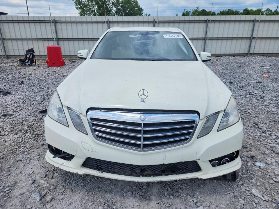 2010 Mercedes-benz E-class VIN WDDHF5GB2AA212308 COPART salvage auction — REAR END, AL - CERT OF TITLE-SALVAGE TITLE (P), sold $175 on 2026-07-21 (photo 5)